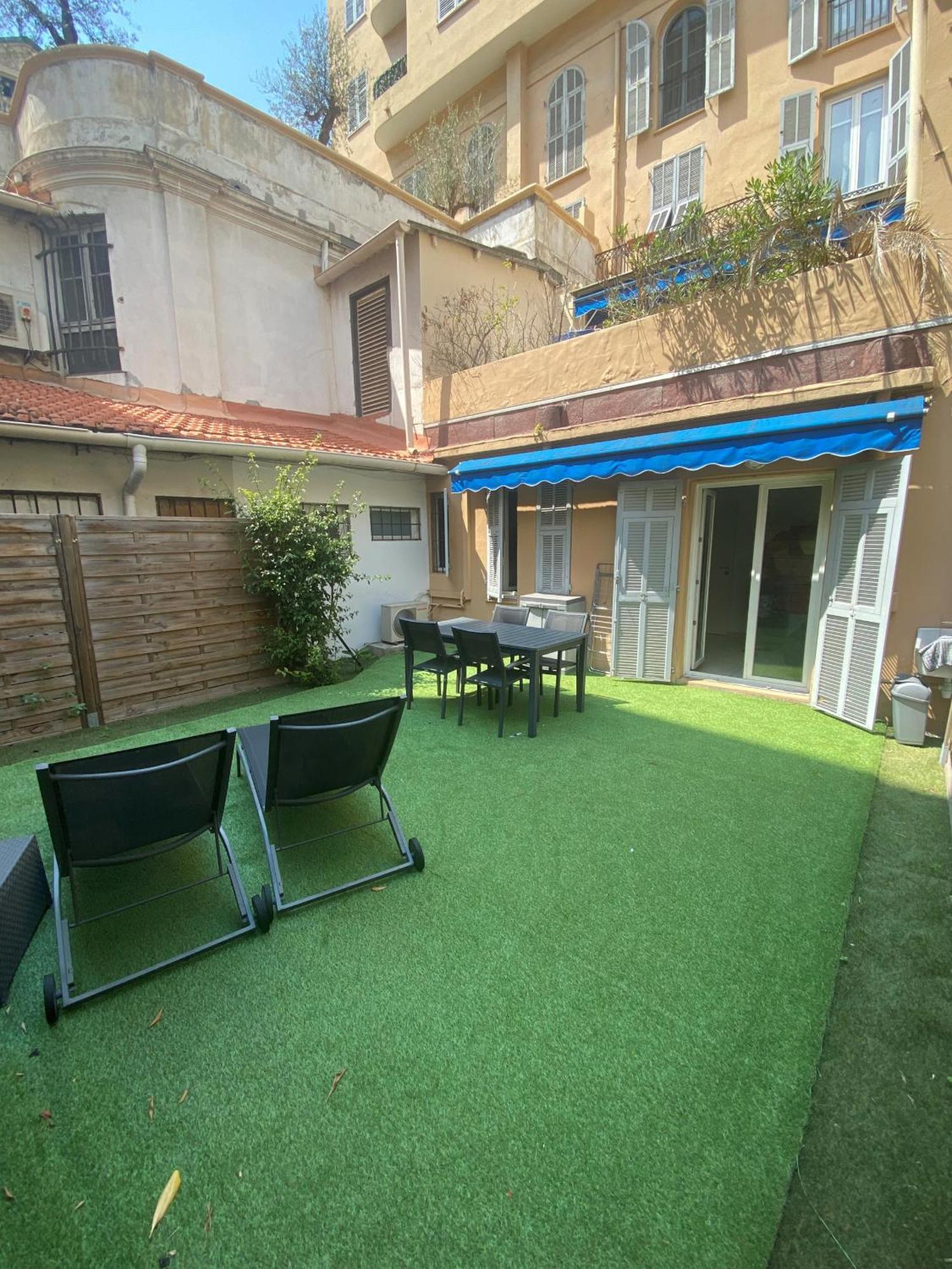 Appartement 4 personnes grande terrasse dans le Carré d Or à Nice Exterior foto