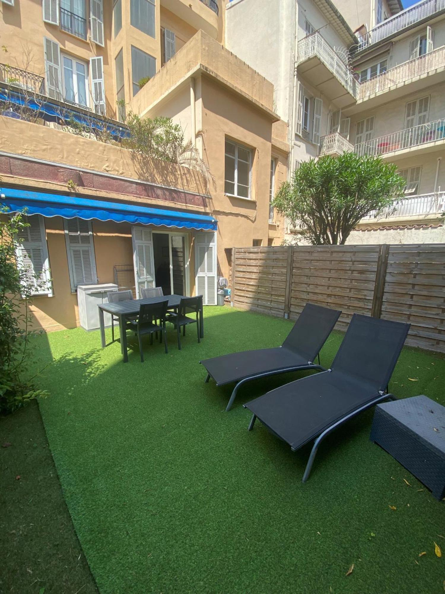 Appartement 4 personnes grande terrasse dans le Carré d Or à Nice Exterior foto