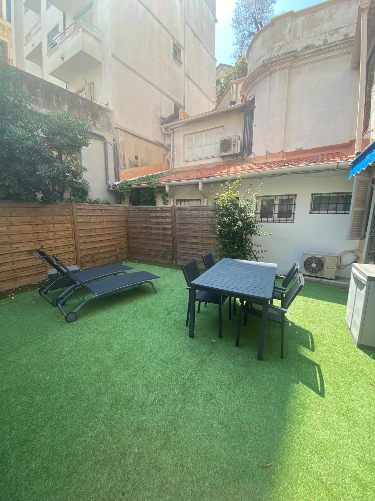Appartement 4 personnes grande terrasse dans le Carré d Or à Nice Exterior foto
